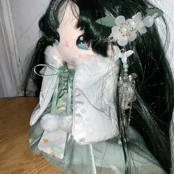 Plush doll ancient customs Green DaiThe Wizard Of Oz Blue Jade COLLECTIBLE DOLL - Picture 7 of 9